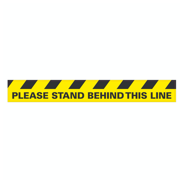 Social Distancing Floor Tags