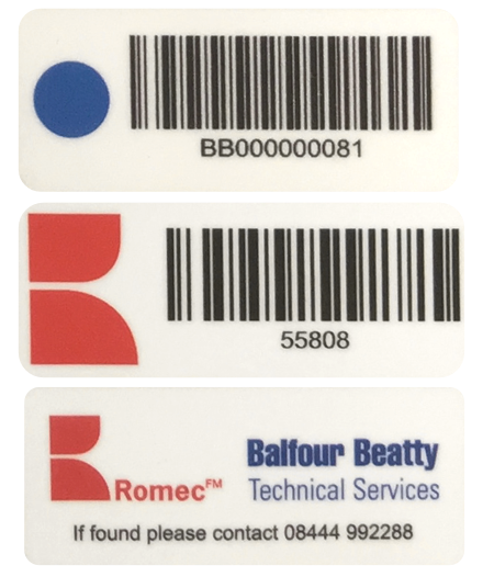 Ultra Durable Polyester Tag Example